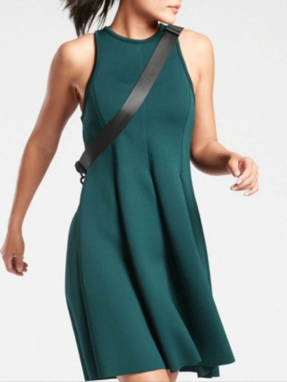 ATHLETA En Route Scuba Dress - Small Tall